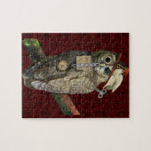Puzzle Hibou de SteamPunk (Horizontal)