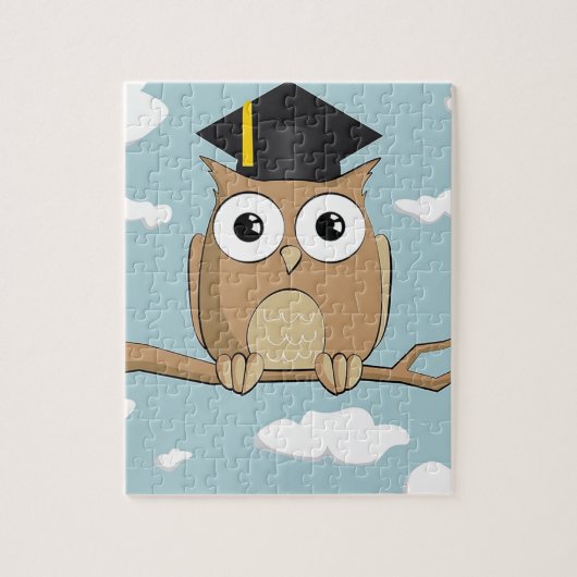 Puzzle Hibou diplômé (Vertical)