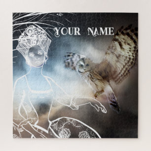 Puzzle Hibou et Dame