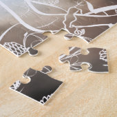 Puzzle Hibou et Dame (Côté)