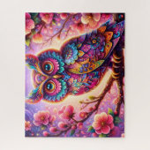 Puzzle Hibou Mandala (Vertical)