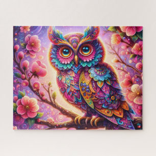 Puzzle Hibou Mandala