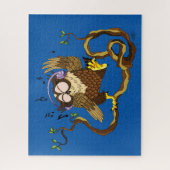 Puzzle Hibou mélomane (Vertical)