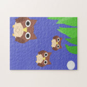 Puzzle hibou peinture art (Horizontal)