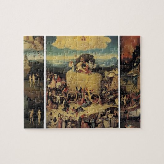 Puzzle Hieronymus Bosch- Haywain (Horizontal)