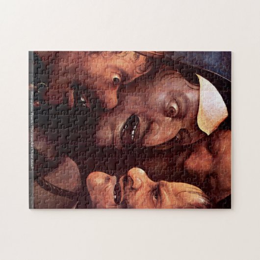 Puzzle Hieronymus Bosch - la croix pour le petit groupe (Horizontal)