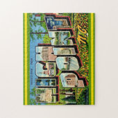 Puzzle High Point NC 11x14 Postcard (Vertical)