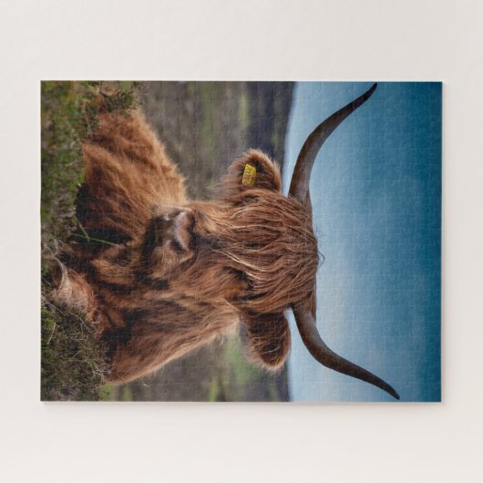 Puzzle Highland Cow (Horizontal)