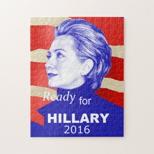 Puzzle Hillary Clinton 2016 (Vertical)