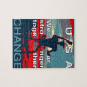 Puzzle Hillary Clinton latest campaign slogan for 2016 (Horizontal)