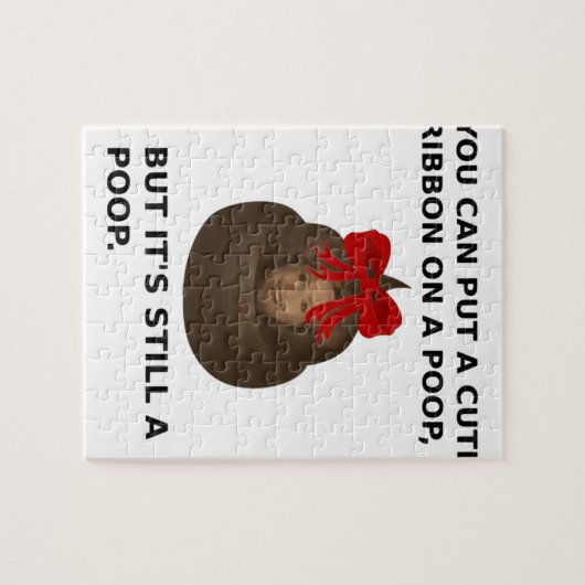 Puzzle Hillary Poop (Horizontal)