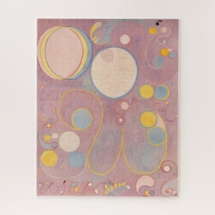 Puzzle Hilma Af Klint, Le Dix Plus Grand No8, Art Abstrai
