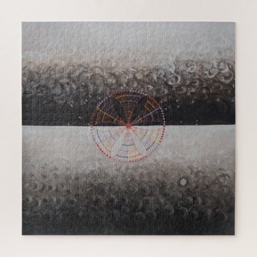 Puzzle Hilma Af Klint, Le Swan No.10, Art Abstrait (Vertical)