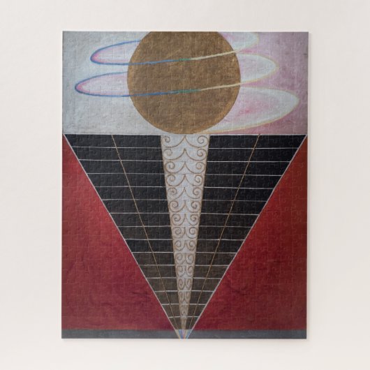 Puzzle Hilma Af Klint, Retable n° 2, Art Abstrait (Vertical)