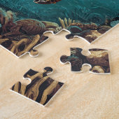 Puzzle Hilo Hawaii Grande île Côte tropicale rétro (Côté)