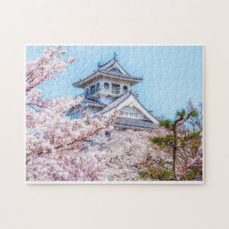 Puzzle Himeji Castle in Full Bloom