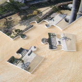 Puzzle Himeji, Japon (Vue du château haut) (Côté)