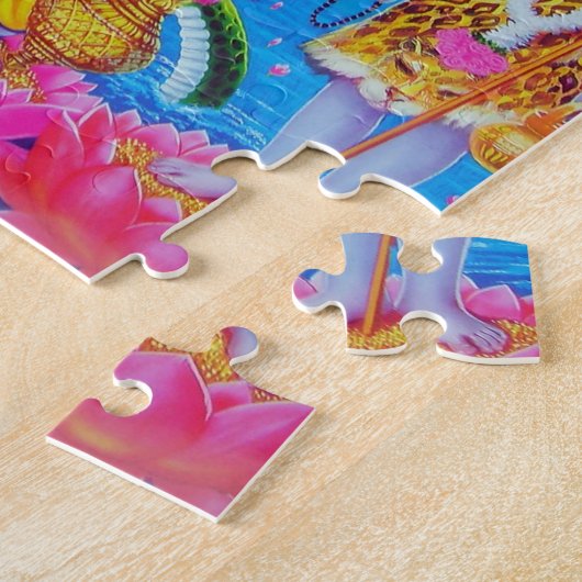 Puzzle Hindu Trinity Brahma Vishnu Shiva (Côté)