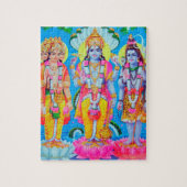 Puzzle Hindu Trinity Brahma Vishnu Shiva (Vertical)