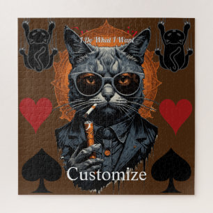 Puzzle Hip Cat cool Thunder_Cove