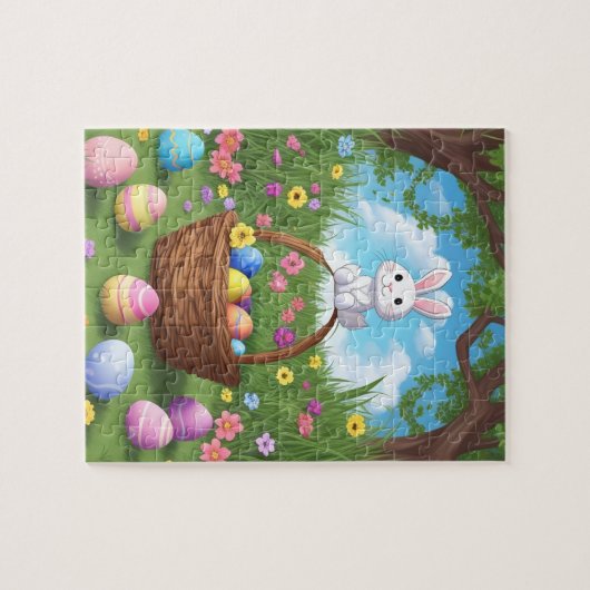 Puzzle Hippie Hop Bunny (Horizontal)