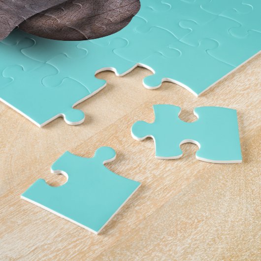 Puzzle Hippie mignonne d'hippopotame de bébé (Côté)