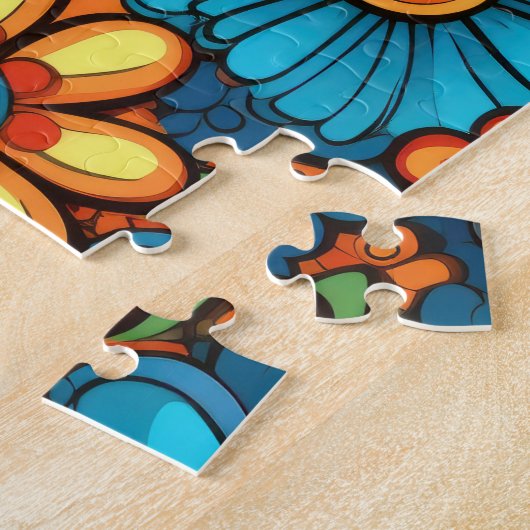 Puzzle hippie super (Côté)