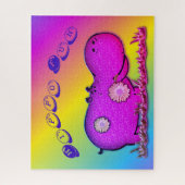 Puzzle hippo (Vertical)
