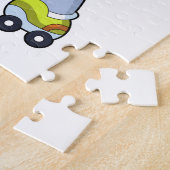 Puzzle Hippo avec patins à rouleaux (Côté)