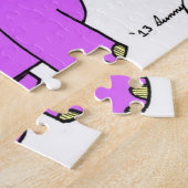 Puzzle Hippo de Noël (Côté)