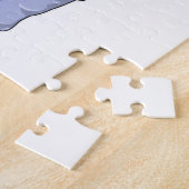 Puzzle Hippo en tant que policier avec casquette de polic (Côté)