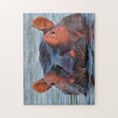 Puzzle Hippo Heureux (Vertical)
