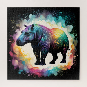 Puzzle Hippo Spectral : Un Voyage Holographique