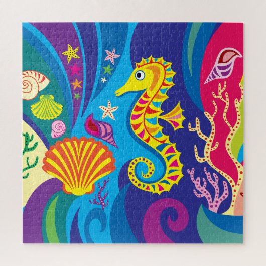Puzzle Hippocampe nautique (Vertical)
