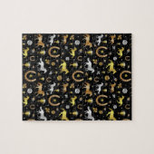 Puzzle Hippodrome de Derby Motif Black Gold (Horizontal)