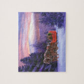 Puzzle hippomobile de tour de traîneau (Vertical)