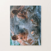 Puzzle Hippopotame #1 (Vertical)