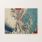 Puzzle Hiroshige hiver paysage Japon pays (Horizontal)