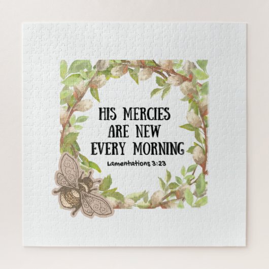 Puzzle His Mercies  (Vertical)