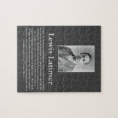 Puzzle Histoire afro-américaine - Inventeur Lewis Latimer (Horizontal)