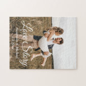 Puzzle histoire d'amour, calligraphie classique, photo ma (Horizontal)