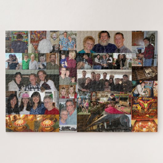 Puzzle Histoires de famille personnalisées (Horizontal)