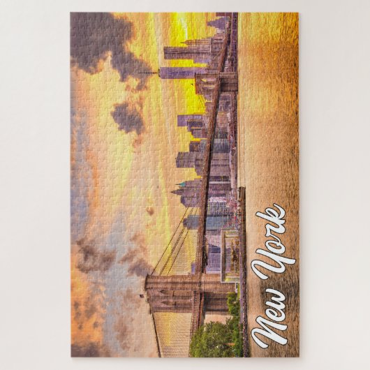 Puzzle Historique Manhattan, New York, USA (Vertical)