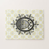 Puzzle Hive d'abeille jaune et noire (Horizontal)
