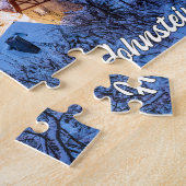 Puzzle Hiver À Hohnstein, Allemagne (Côté)
