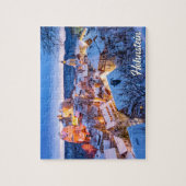 Puzzle Hiver À Hohnstein, Allemagne (Vertical)