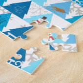 Puzzle Hiver amusant (Côté)