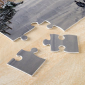 Puzzle Hiver au paysage du château de Windsor (Côté)