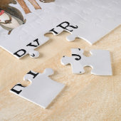 Puzzle Hiver Bois Animaux Joyeux Noël (Côté)