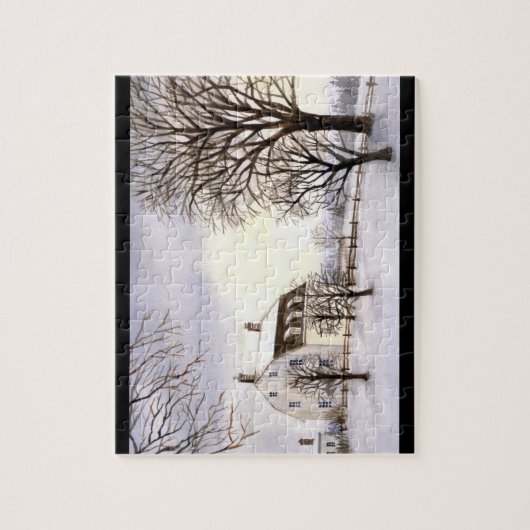 Puzzle Hiver en Nouvelle-Angleterre (Vertical)